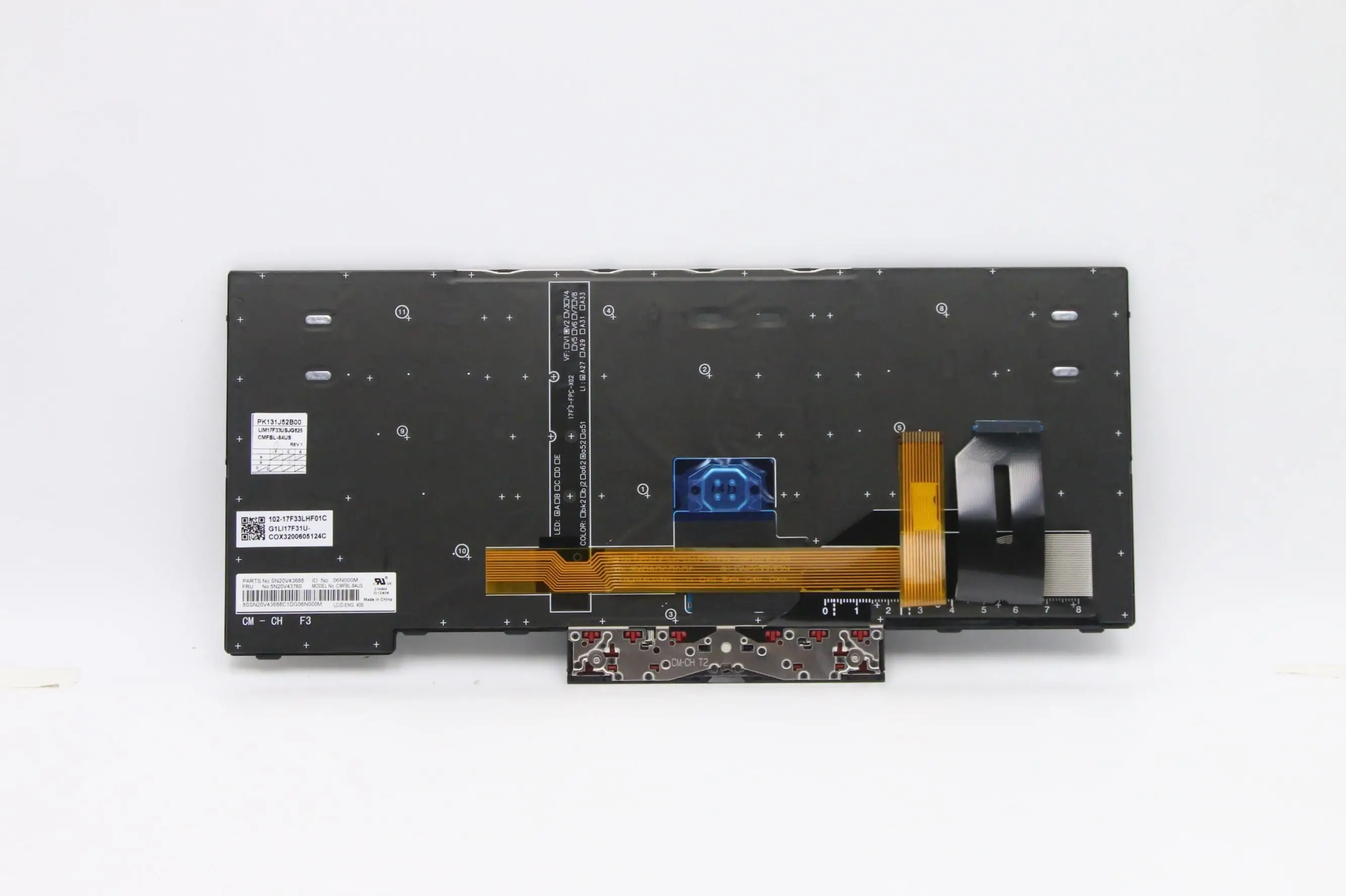 Portátil Original Eua Inglês Teclado Retroiluminado para Lenovo Thinkpad T14 P14s Gen Gen Teclado 5n20v43760 5n20v43904 Novo - Imagem 3