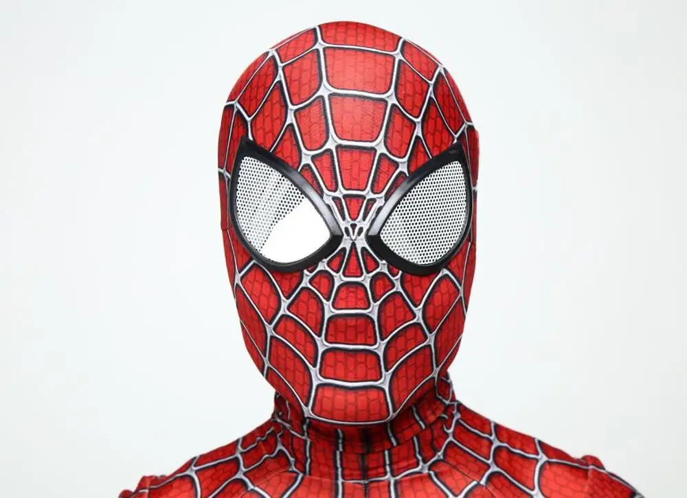 Костюм Человека паука высокого качества нарядное платье для взрослых и детей