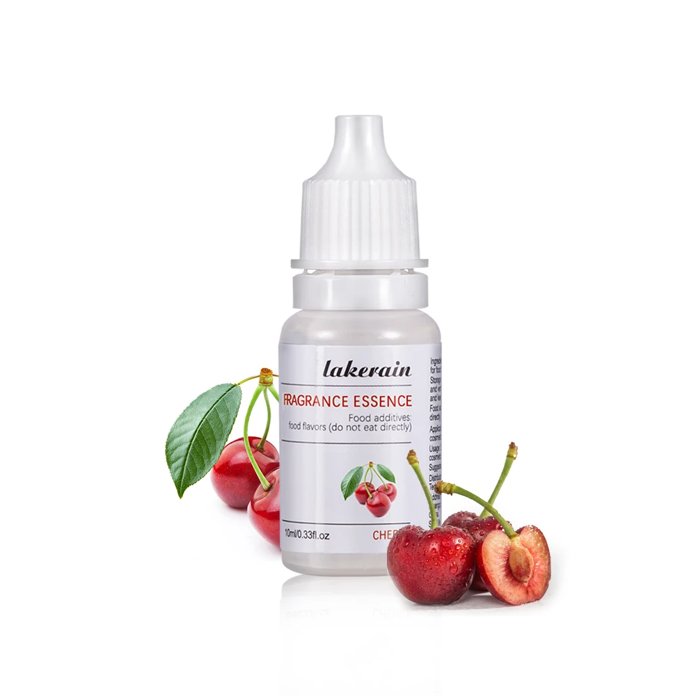 10ml Watermelon Strawberry Coconut Fragrance Oil DIY Lip gloss Essential Oils Cherry Peach Flavor Oil For Lipgloss Soap Making