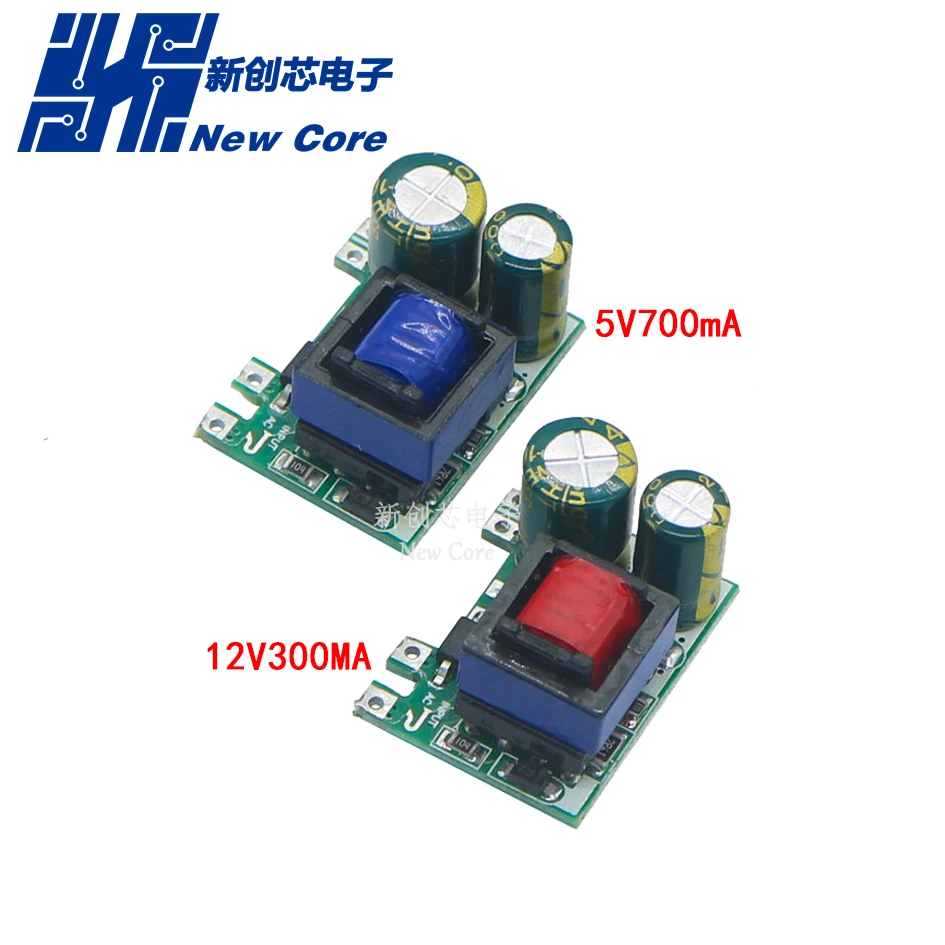 AC-DC 5V 700mA 12V 300mA 3 5 W изолированный модуль источника питания с 220V на 5V/12V понижающий
