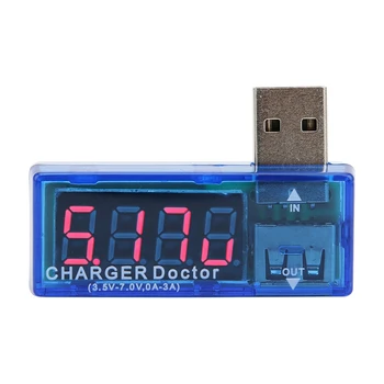 

4pcs/set Portable USB Voltage Current Tester Detector Digital Display Indicator for Car Phone Computer