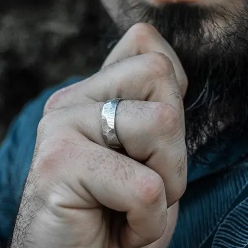 Onlysda Dropshipping Viking Gothic Stainless Steel Geometry Ring Men Aliexpress Wedding Rings Womens Band Jewelry Gift Anel - Image 5