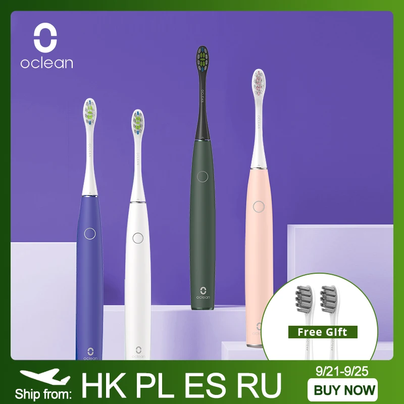 Oclean Air 2 Sonic Electric Toothbrush IPX7 Waterproof Smart Toothbrush Fast Charging Three Brushing Modes for Adult PK XPRO Oclean Air 2 Sonic Electric Toothbrush IPX7 Waterproof Smart Toothbrush Fast Charging Three Brushing Modes for Adult PK XPRO