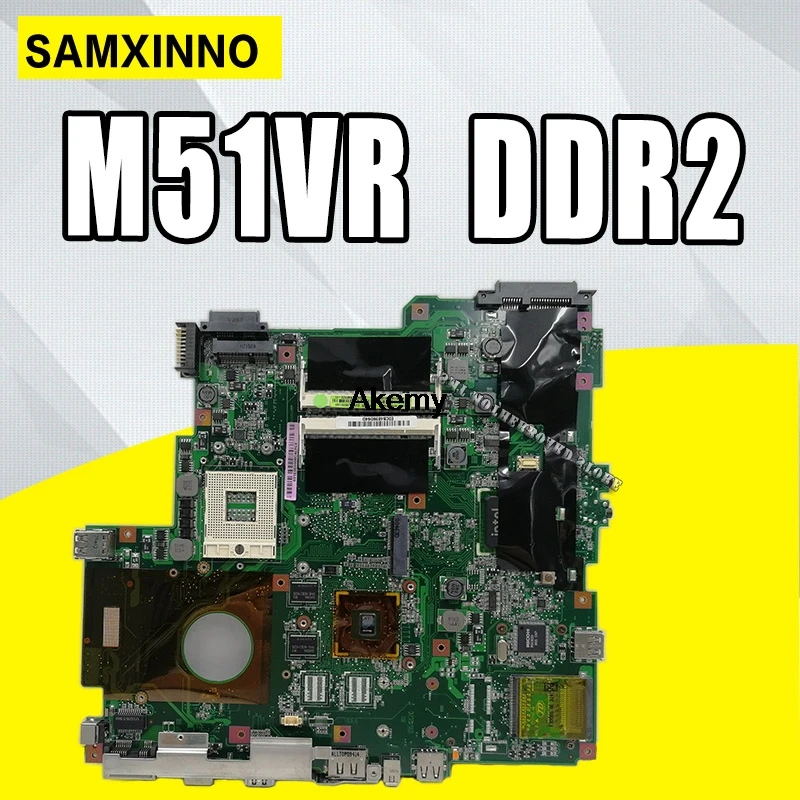 Материнская плата для ноутбука For Asus M51VR series M51VA M51V 08G2005MA20Q PM45 DDR2 | Компьютеры и офис