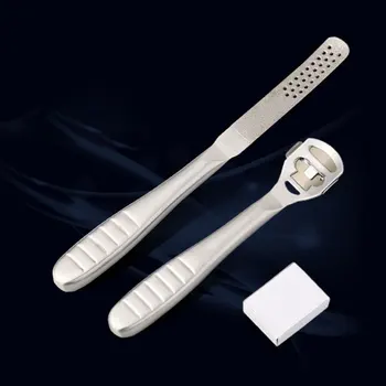 

3pcs Practical Durable Callus Grinder Foot Scraper Extra Blades for Travel Salon Home