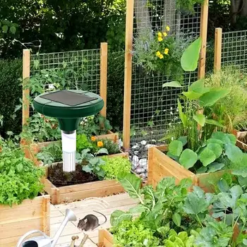 

Electronic LED Lamp Tube Ultrasonic Rat Repeller Ultrasonic Snake Repeller Outdoor Garden Animal Insect Eco Friendly