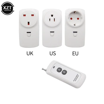 

433MHz Remote Control Power Strip EU UK US Wireless Home Light Switch AC Outlet Broadlink RM Pro+