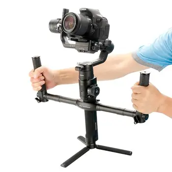 

AgimbalGear Dual Handheld Gimbal Accessories For Dji Ronin S Extended Handle Grips Handbar Mount Balance Bar