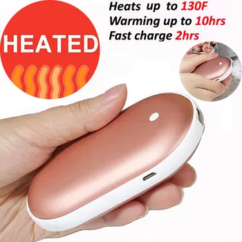 

Electric Hand Warmer Mini Pocket Warmer Cute Electric Hand Warmer Handy Long-life Electric Hand Warm For Travel Outdoor#G40