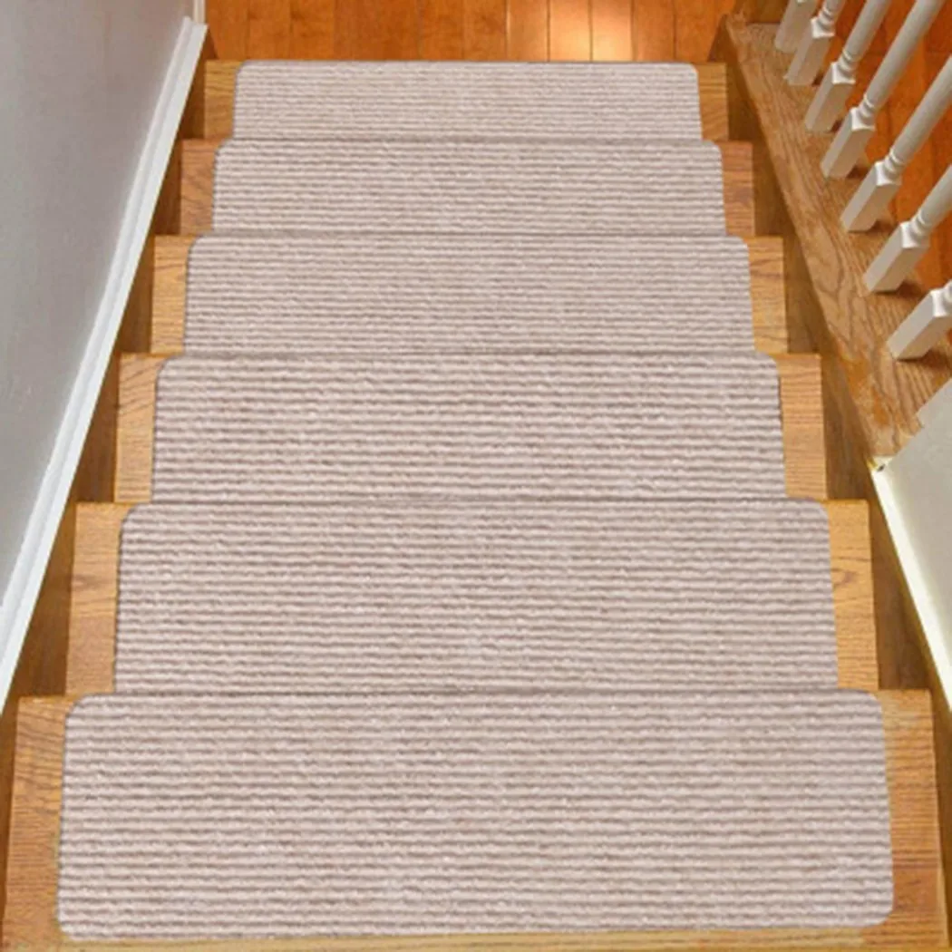 Lärm reduzieren Treppen matten selbst klebende rutsch feste Boden matte  Tritt treppe stumm Teppich Schutz boden Teppich wasch bare Heim matte -  AliExpress
