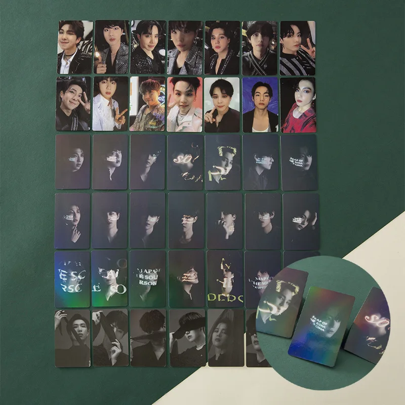 Хит продаж альбом KPOP Bangtan Boys карта души ON:E Photobook Lomo Card Photocard открытки фото веера