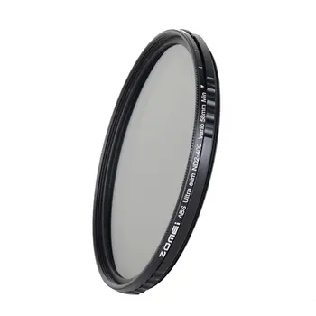 

Zomei Ultra Slim ABS Adjustable Neutral Density Fader Filter Fading Control Filter For Canon For Sony For Nikon DSLR Camera