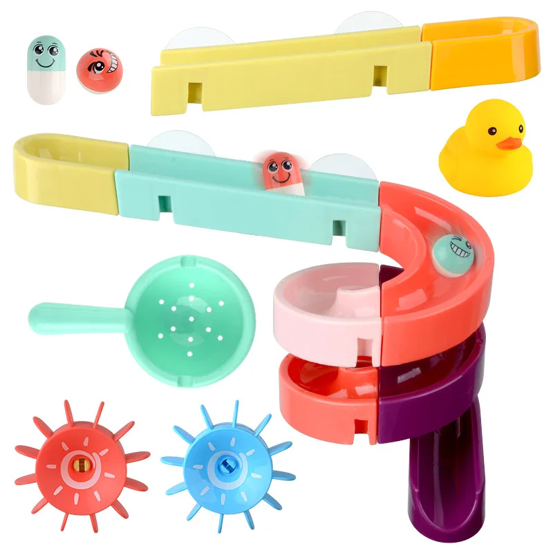 building bath pipes toy set