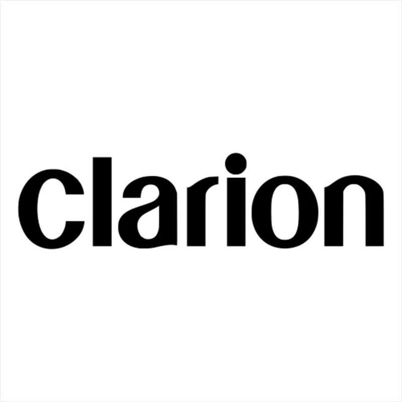 Clarion Word Decal Vinyl Car Stickers Accessories Black Silver CL517 | Автомобили и мотоциклы