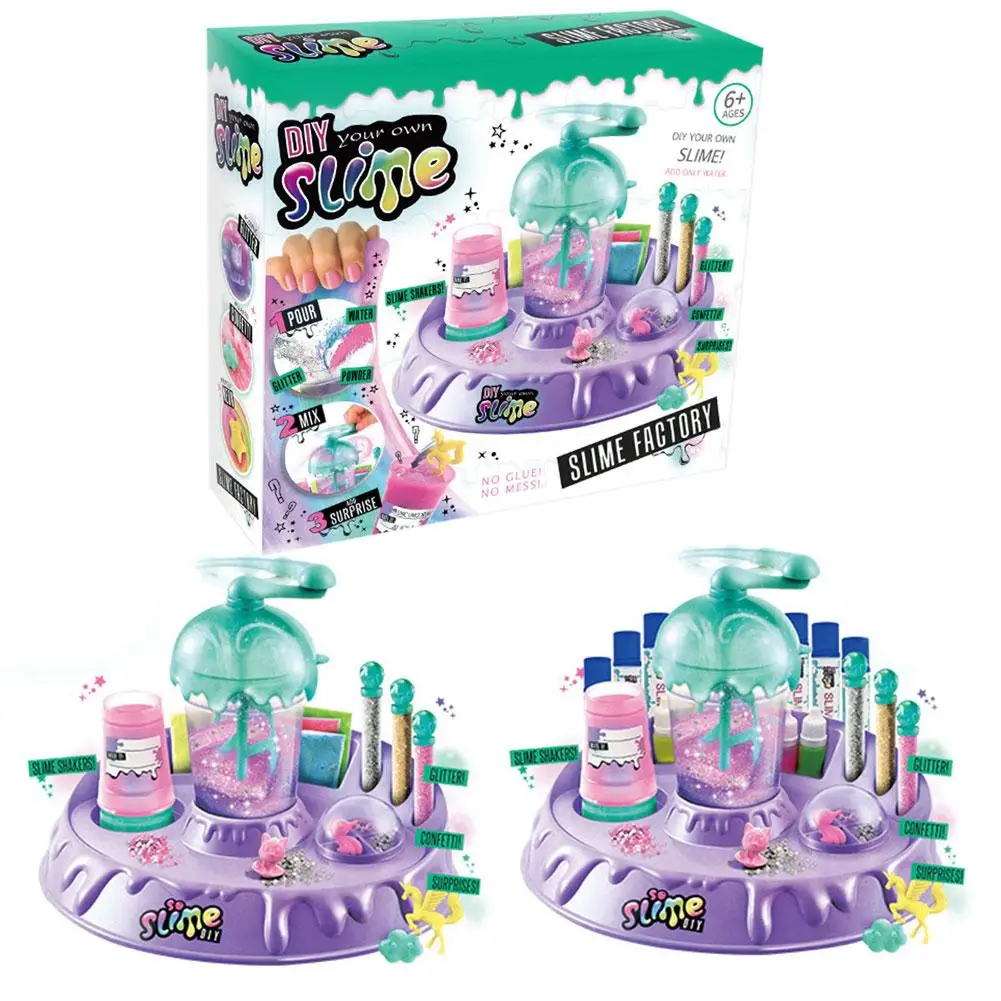 Слайм сделай сам Хрустальная грязь цветной пенопластовый шар волшебный