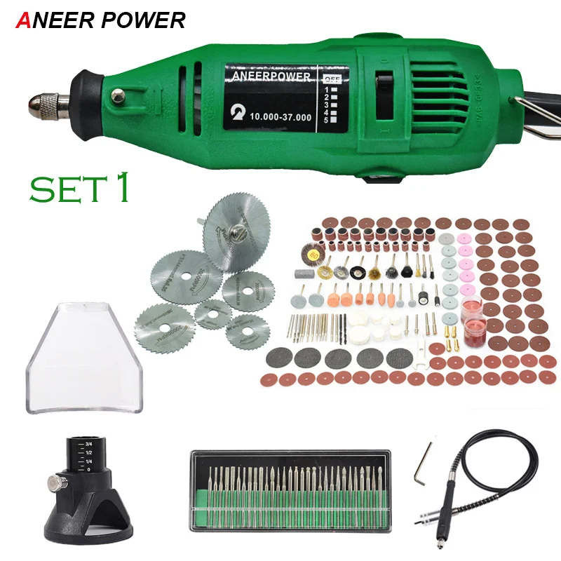 Group A Гравер Dremel Мини дрель 180 Вт Мини DIY сверлильный станок гравировальная ручка шлифовальный мини электрический DIY дрель роторный инструмент полировка шлифовка - Цвет: Group A