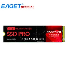 EAGET S900L Внутренние твердотельные накопители PCle3.0 128 ГБ/256 ГБ/512 ГБ/1 ТБ читать Скорость 3000 МБ/с. Внутренний твердотельный накопитель для Тетрадь ПК