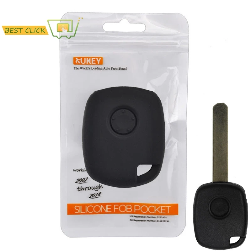 1 taste Silikon Auto Schlüssel Fall Für Honda CR-V Odyssey Fit Stadt Civic Accord Abdeckung Keyless Remote Fob Shell Jacke protector