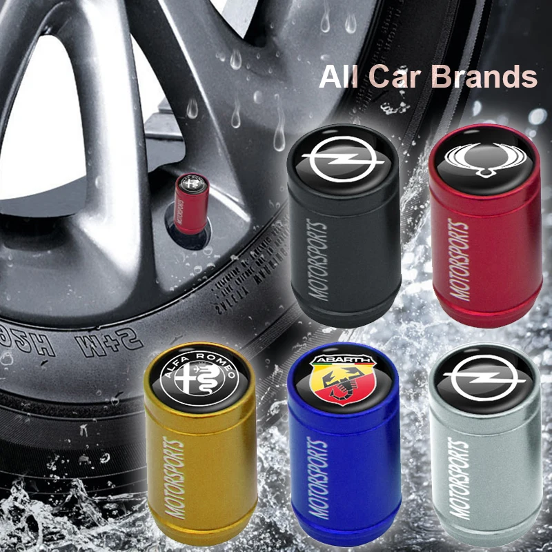 4pcs Metal Car Wheel Stem Cover Tire Valve Caps Accessories for Volvo XC40 XC60 XC90 XC70 S60 S80 S90 C30 V70 V90 V50 Auto Goods |