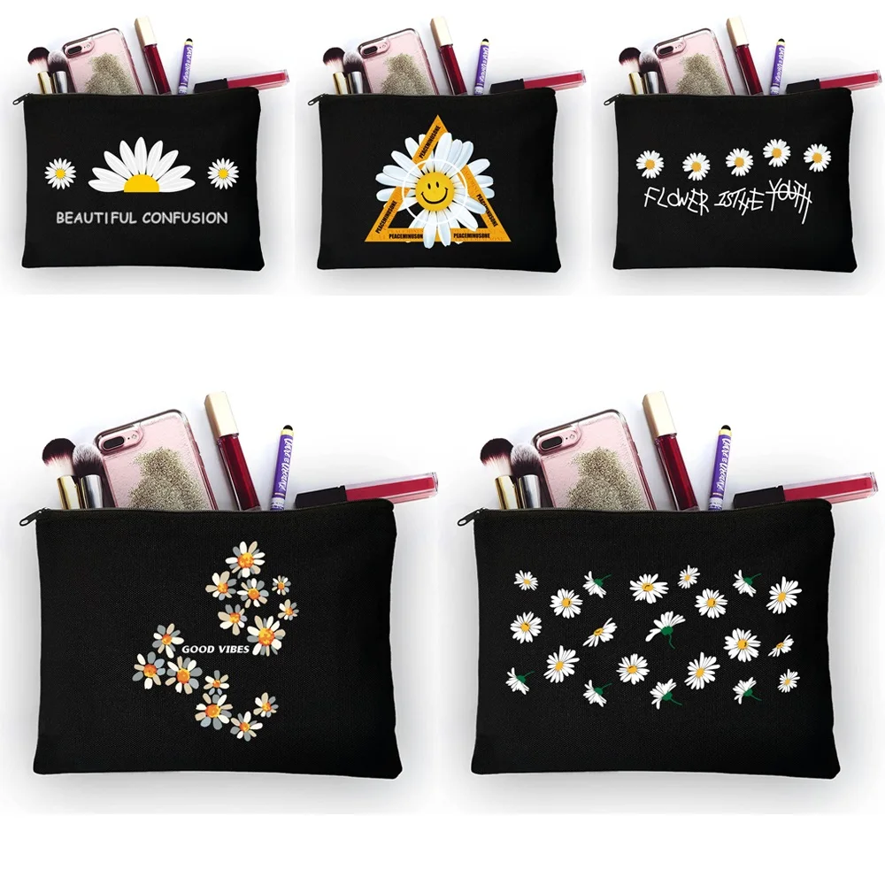 Casual Cosmetic Storage Bag Bridesmaid Makeup Bag Necesserie Beauty Toiletries Organizer Wash Storage Bag Tool Kit Make Up Bag