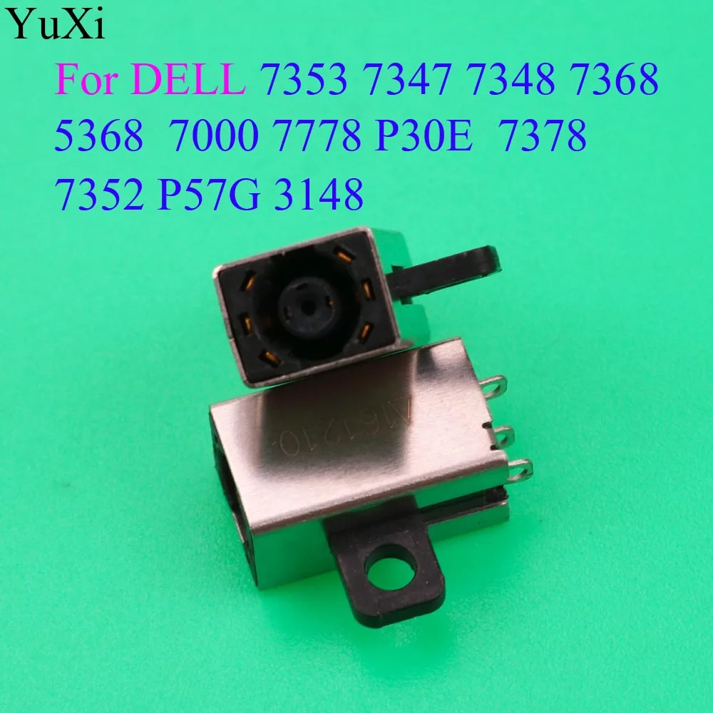 Юйси DC Мощность Jack для DELL Inspiron 7353 7347 7348 7352 P57G 3148 5368 7000 7778 P30E 7378 7368 Разъем гнездо