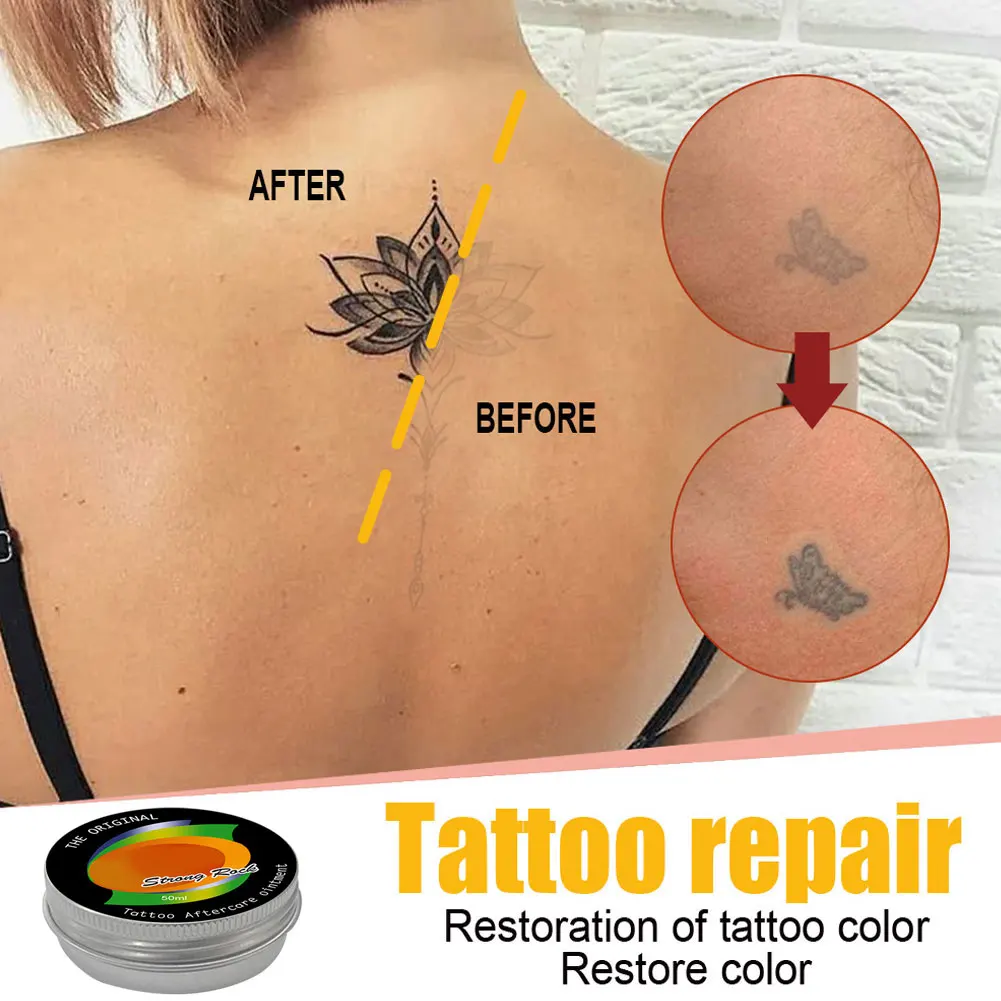 50ml Tattoo Care Cream Aftercare Ointments Healing Repair Gel Anti Scar Skin Balm Cosmetic Supply |