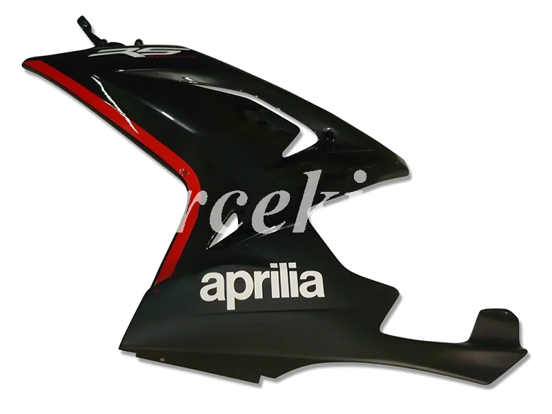 Мотоцикл литья под давлением ABS полный обтекатель комплект подходит для Aprilia RS125 06 07 08 09 10 11 RS 125 2006-2011 набор кузова черный красный