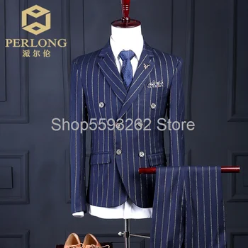 

Men's suit suit slim casual small suit business professional dress groom best man wedding dress