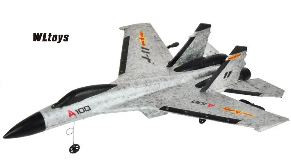 Квадрокоптер Parkten WLtoys A100 SU27 2 4G 3Ch Радиоуправляемый самолёт с фиксированным
