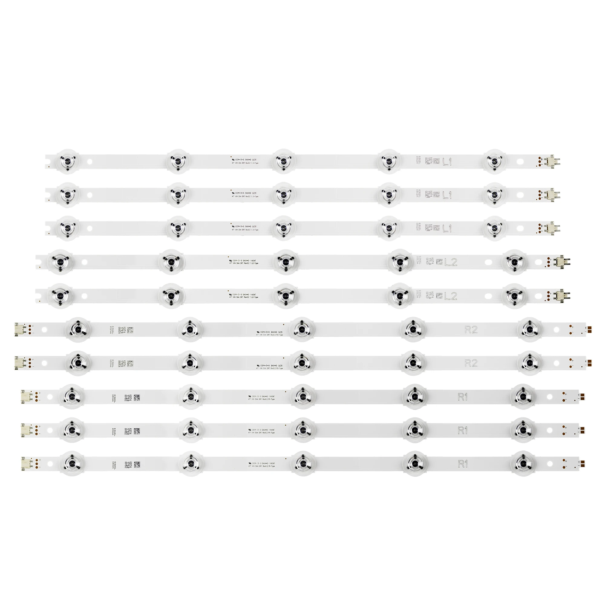 LED Backlight strip 10 lamp For LG 47