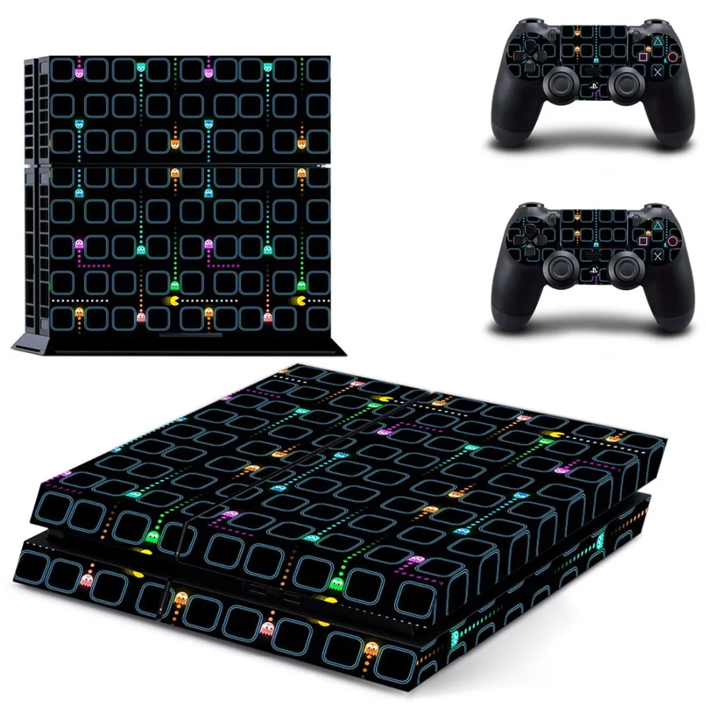 Мужская футболка с принтом пиццы наклейка для PS4 стикер наклейка для DualShock playstation 4 консоль и 2 контроллера PS4 жир кожи стикер винил