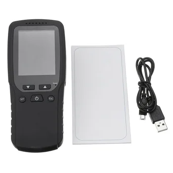 

Tester Monitor Digital Accurate Chargable Convenient Office Handheld LCD Display Fast Air Quality Detector Wide Usage Home
