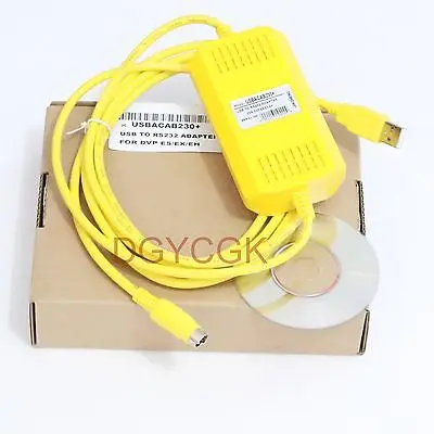 

DHL/EMS 5 Sets*USBACAB230+ USB-DVP Programming Cable for for DEL-TA DVP PLC win7 Immunity for electric -h2