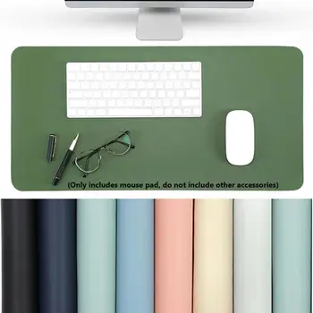 

Portable Double-sided Waterproof Leather Mouse Pad Large Office Keyboard Mouse Pad Leather Keyboard Pad Gamer