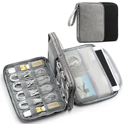 Кабельный органайзер для путешествий зарядное устройство провода цифровой сумка для хранения сумка для гаджетов USB чехол для наушников