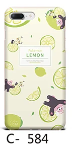 Простой лимонный шикарный с блестящими звездами круглый чехол TPU для телефона