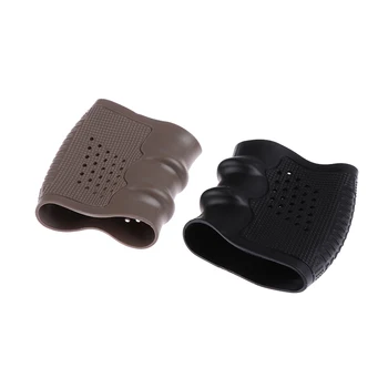 

Anti-Slip Handgun Rubber Hunting Black Gun Accesories Tactical Protect Cover Grip Glove Tactical Holster for Glock random