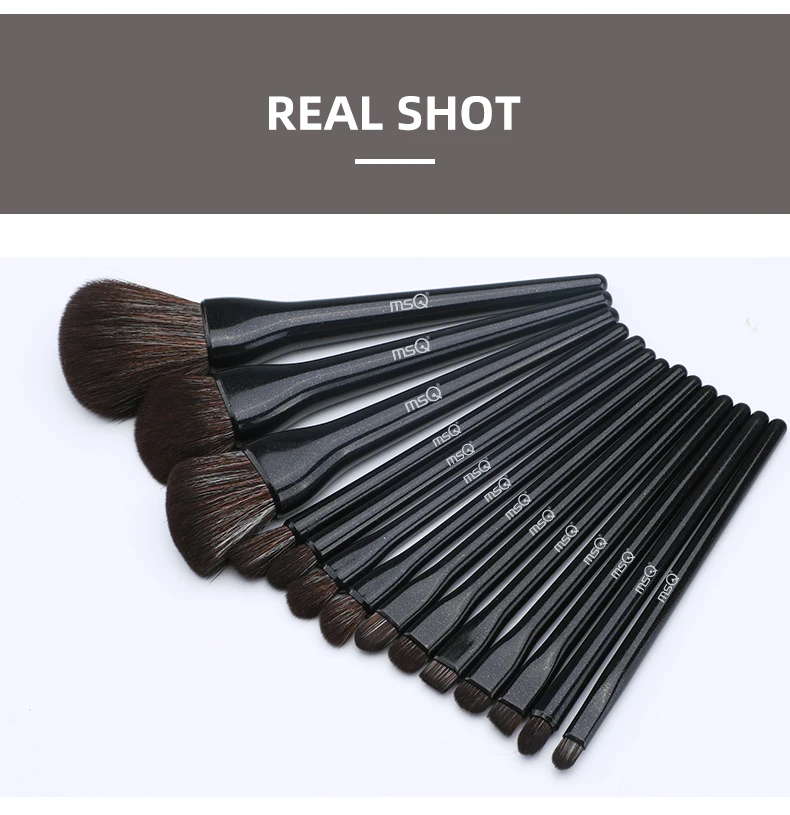 Kit 24 Pinceaux Maquillage Professionnels - Fond De Teint, Ombres, Sourcils - Neuf