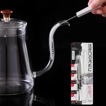 

Japan High Quality Multi-function Tool Brush Bottle Kettle Spout Teapot Nozzle Pastry Nozzle Cleaning Brush Bottle Nipple Brush