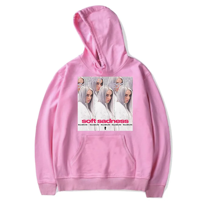 Billie Eilish худи с 3D принтом, осенняя новинка, хип-хоп, Мужская и Женская толстовка с капюшоном, зимняя, с круглым вырезом, с длинным рукавом, модная толстовка с графикой