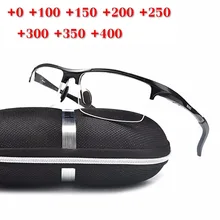 Алюминиево-магниевые мужские очки для чтения женские компьютерные синие светящиеся блокирующие очки для глаз диоптрии для зрения дальнозоркие женские NX