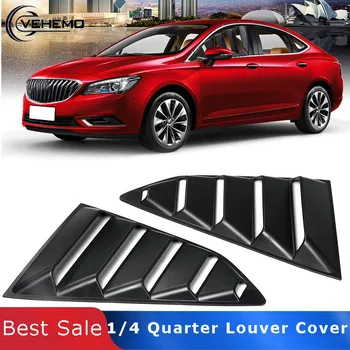 

VEHEMO 1 pair Creative Louver Cover Auto Cover Vehicle Accessories Rear Side Window Sunshade Car Styling For Chevy Camaro
