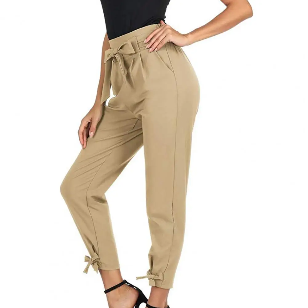Women Pants High Waist Bottoms 