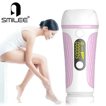 

SMILEE Laser Depilator IPL Epilator Hair Removal 500000 Flash with LCD Touch Body Leg Bikini Trimmer Photoepilator For Women