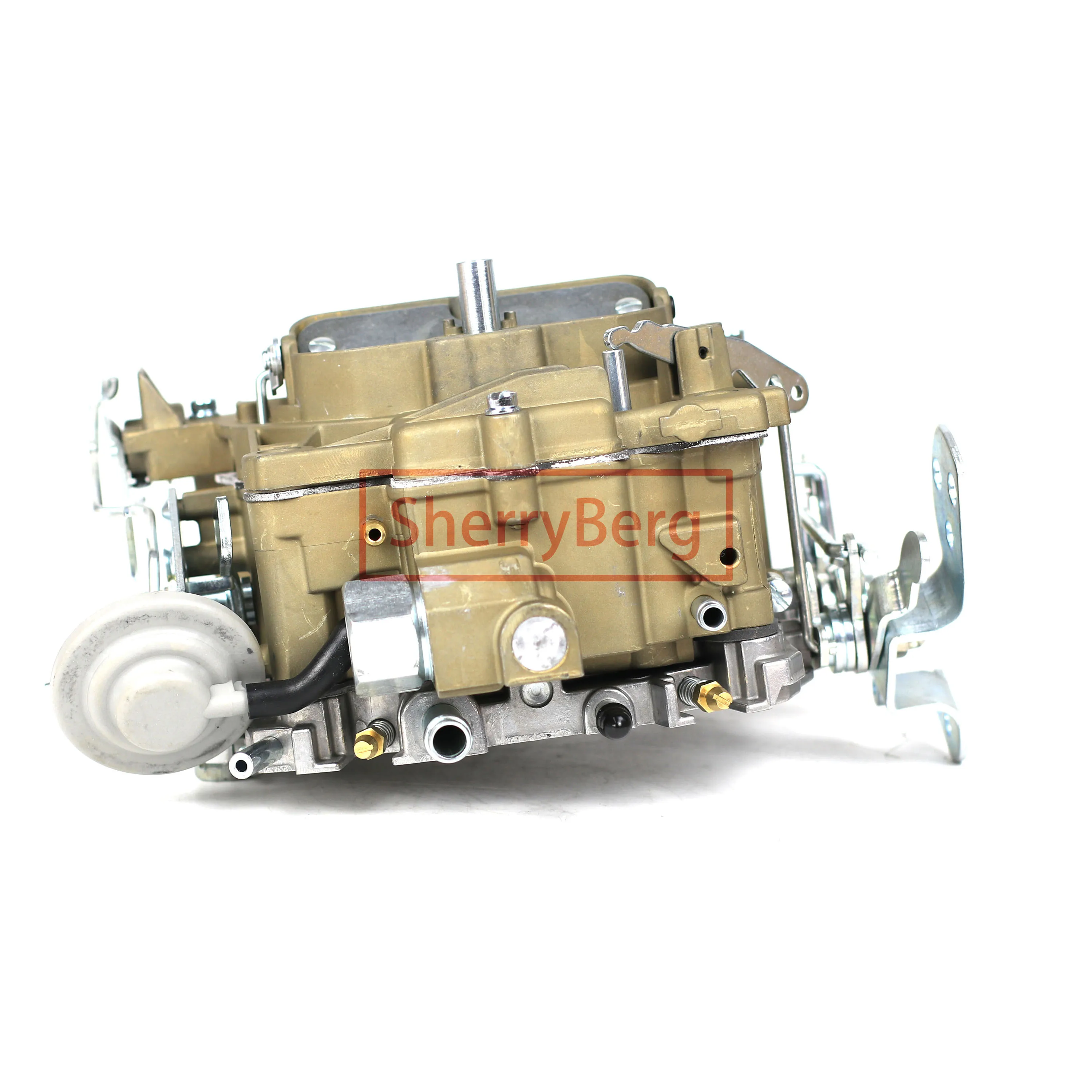 SherryBerg Vergaser Carburador Carb Carburettor for 해양 기화기 QUADRAJET 모델 V6 4.3 엔진 십자군 6 실린더