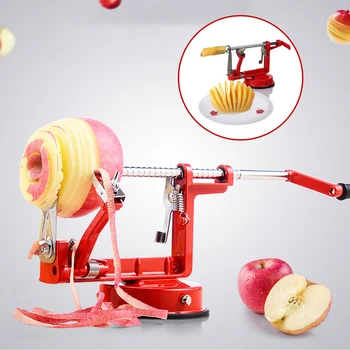 

3 in 1 Apple Peeler Stainless Steel Hand Crank Fruit Potato Quick Peeler Kitchen Dining Bar Tools