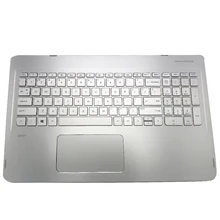 Новая клавиатура palmreest TOUC hp AD Серебристая для hp ENVY X350 15-W серии Touc hp ad и keyboardладонь отдых 807526-001 807526-001