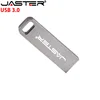 JASTER – clé USB 3.0 étanche en métal argenté, support à mémoire de 4GB 16GB 32GB 64GB, disque u, logo personnalisé ► Photo 3/6