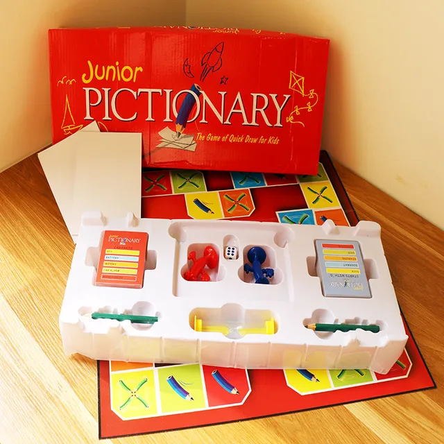 Adult party English French version board game you draw I guess funny multiplayer guess guess painting pictionary Game Kid toy 6