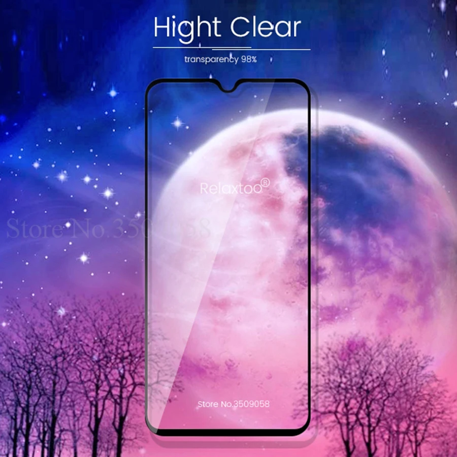 9d Полный Клей закаленное стекло для Huawei honor 8s 8x 8c 8a pro s8 a8 x8 a8 Защитная пленка для экрана телефона